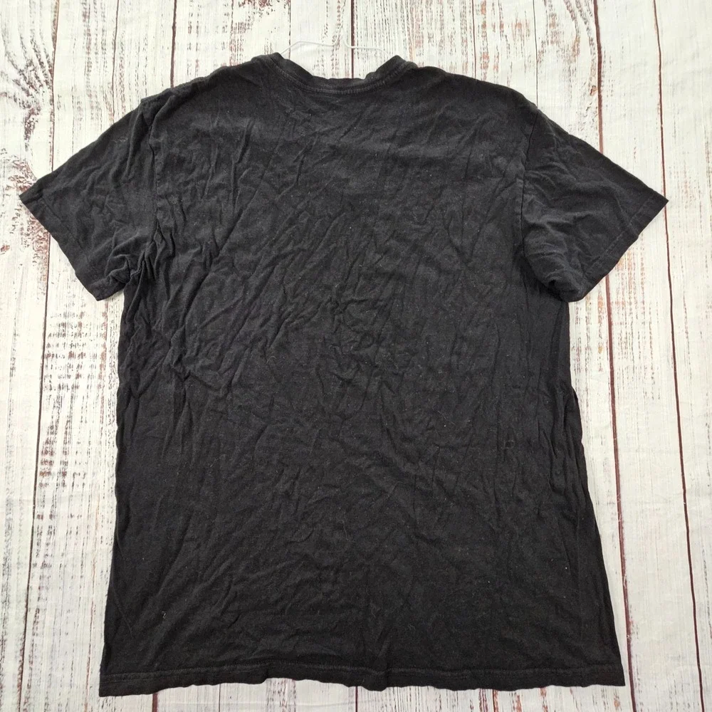 Polo Ralph Lauren Black Short Sleeve Classic Fit V-Neck T-Shirt Men's L